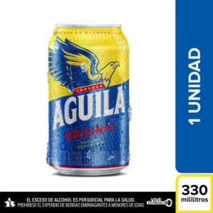 Cerveza Aguila Original Lata x 330cm. UND